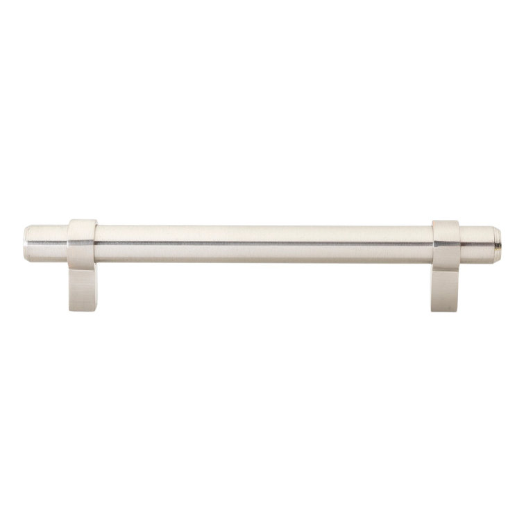 Brushed Stainless Steel 5-Inch Modern Bar Pull