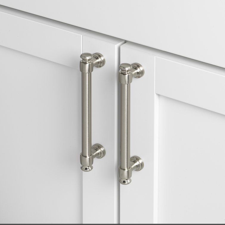 5-Inch Satin Nickel Modern European Cabinet Bar Pull