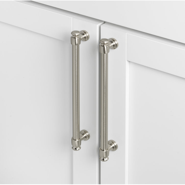 5-Inch Satin Nickel Modern European Cabinet Bar Pull