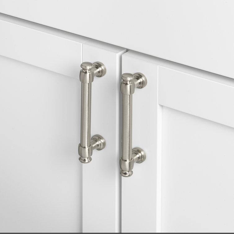 5-Inch Satin Nickel Modern European Cabinet Bar Pull