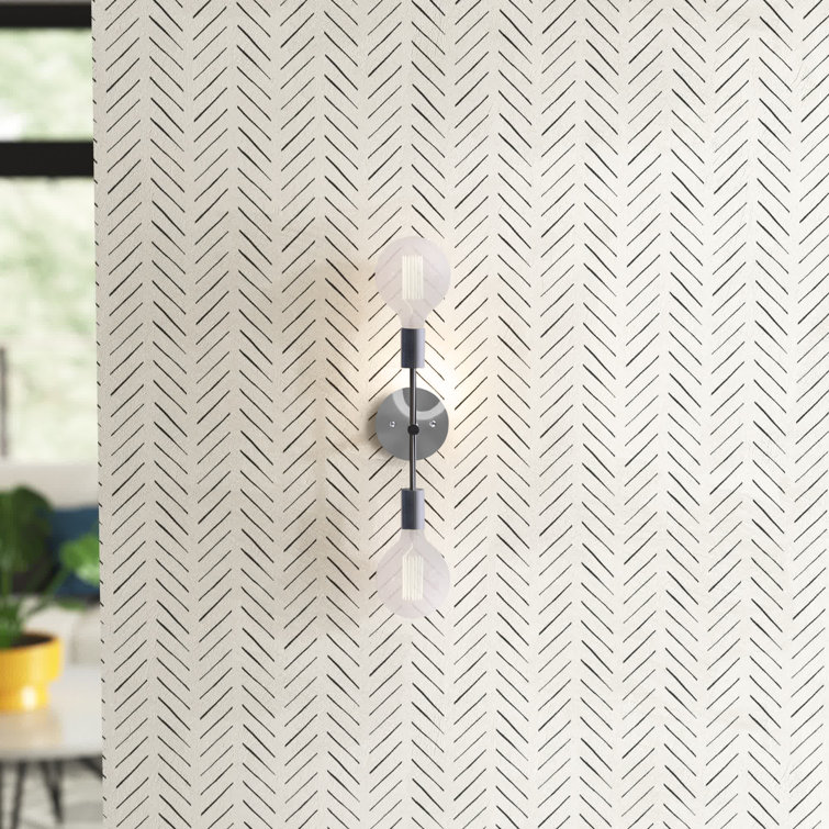 Chrome Dimmable Vanity Sconce with Rotating Arms
