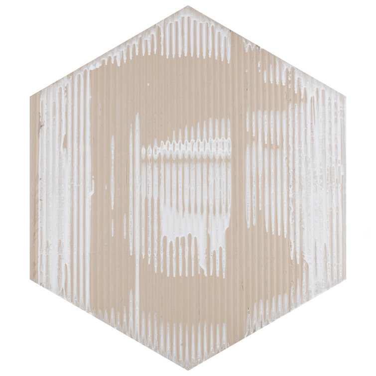 Palazzo Nero Matte Porcelain Hexagon Floor and Wall Tile