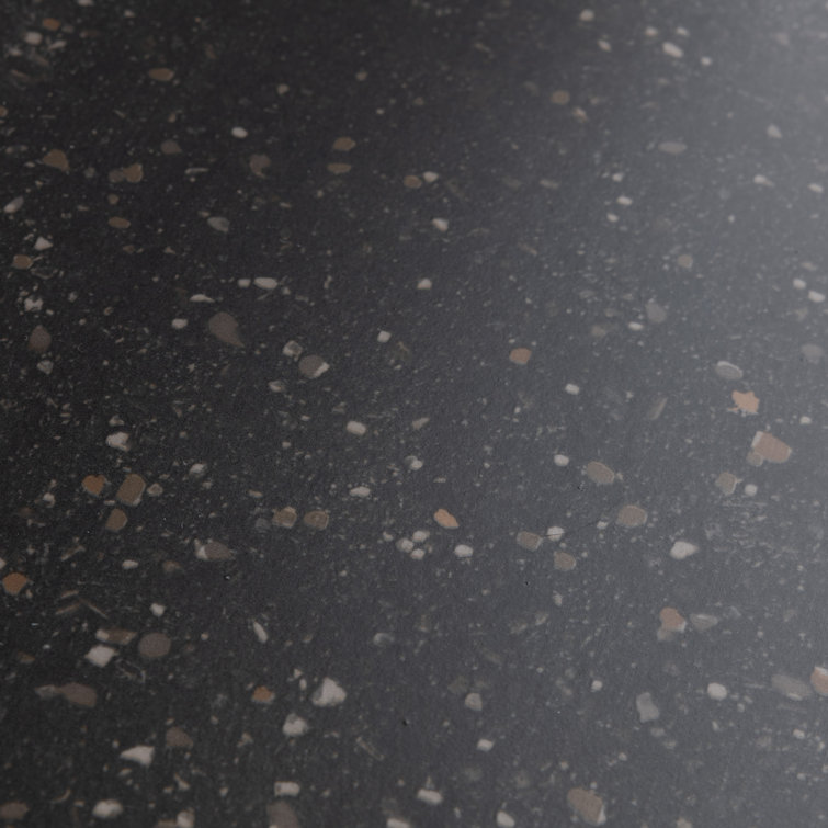 Palazzo Nero Matte Porcelain Hexagon Floor and Wall Tile