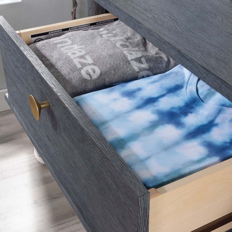 Denim Oak Double Dresser with Extra Deep Drawers