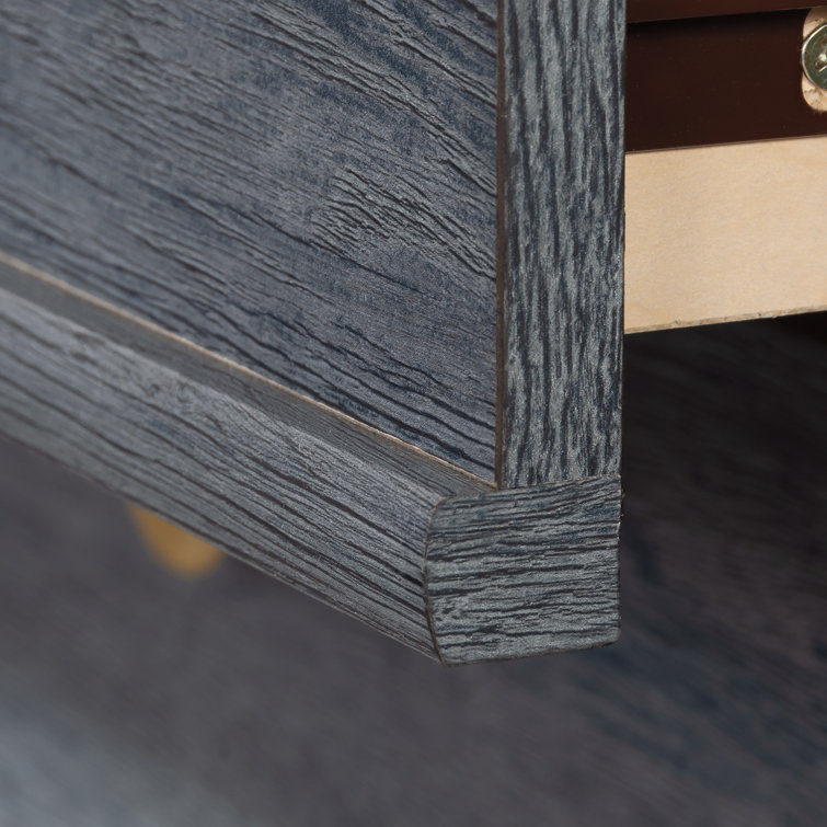 Denim Oak Double Dresser with Extra Deep Drawers