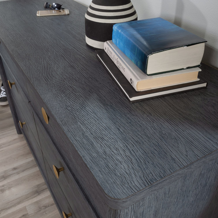 Denim Oak Double Dresser with Extra Deep Drawers