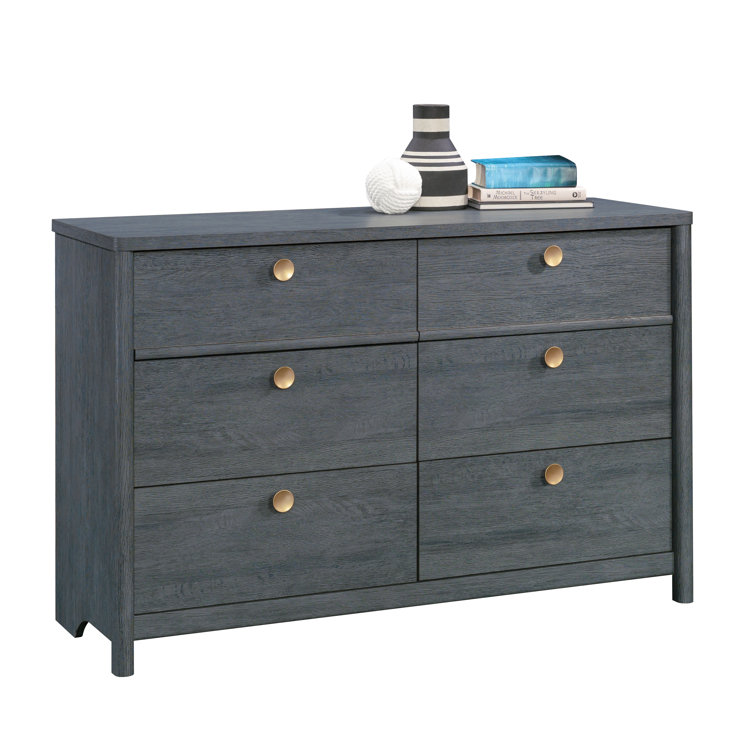 Denim Oak Double Dresser with Extra Deep Drawers
