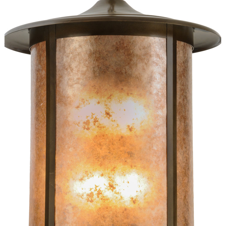 Meyda 24" Antique Copper Globe LED Pendant for Indoor/Outdoor