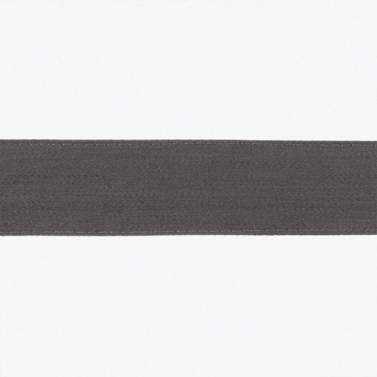 Charcoal Border Cotton Standard Sham