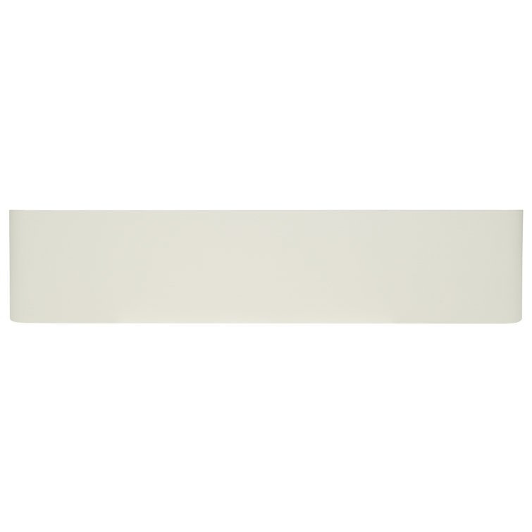 Serenity 64'' White Wood Rectangular Console Table