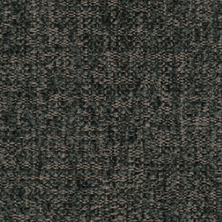 34'' Slate Gray Upholstered Rectangular Ottoman