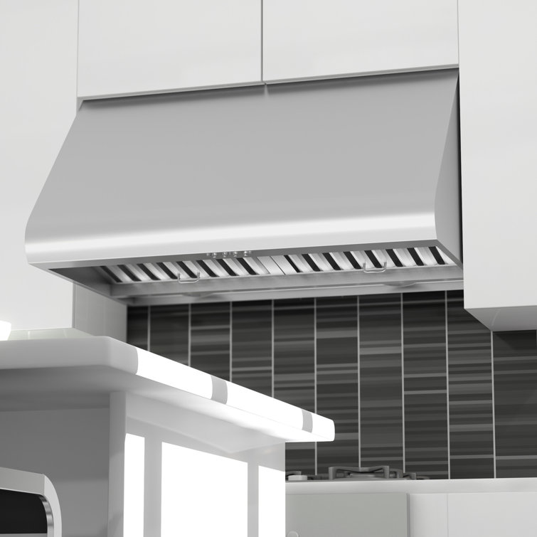 36-inch Stainless Steel Convertible Under Cabinet Range Hood