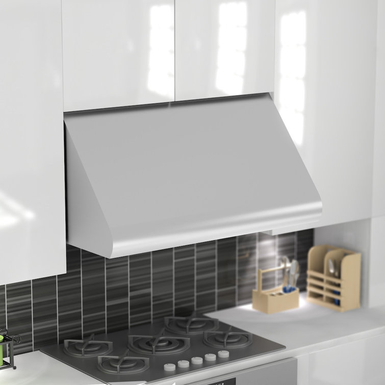 36-inch Stainless Steel Convertible Under Cabinet Range Hood