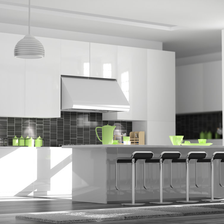 36-inch Stainless Steel Convertible Under Cabinet Range Hood