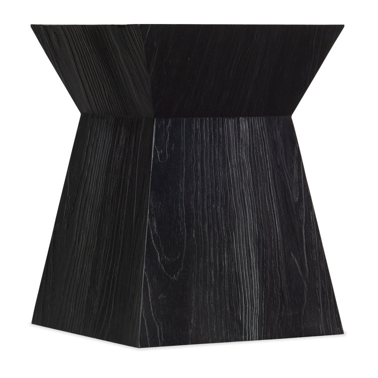 Linville Falls Black Square Wood End Table