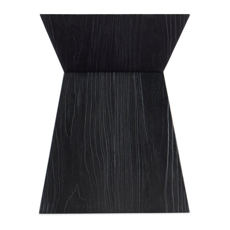 Linville Falls Black Square Wood End Table
