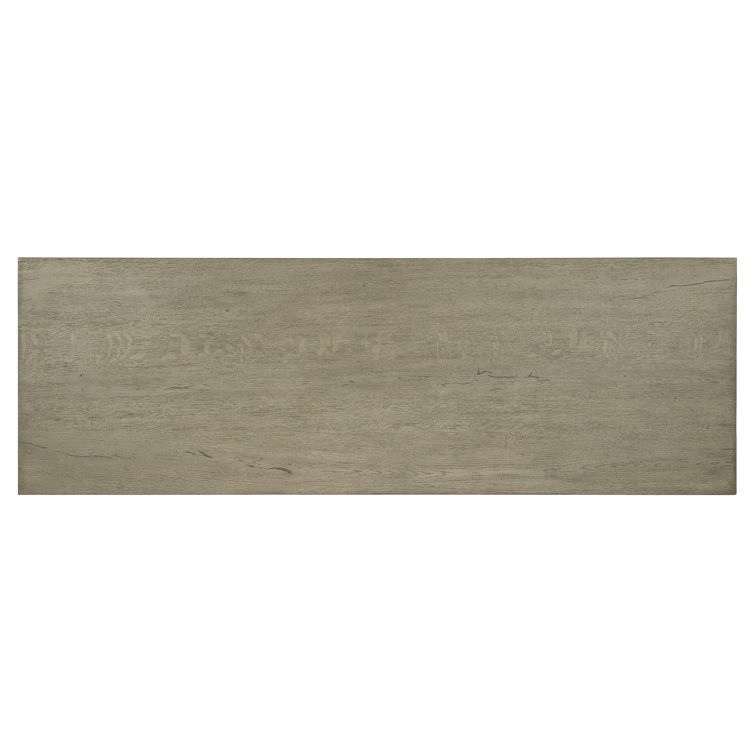 Linville Falls 72'' Gray Oak 4-Drawer Lockable Credenza