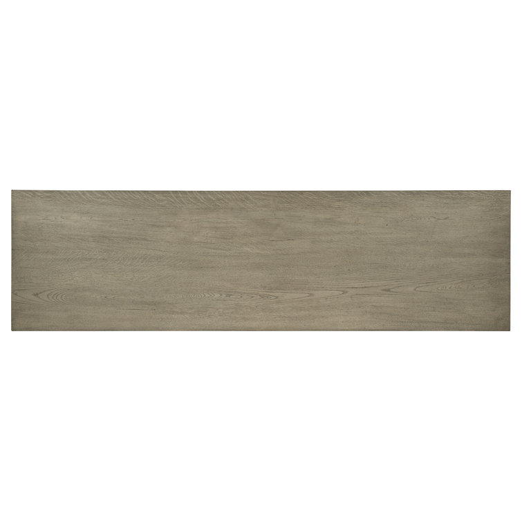 Linville Falls 84'' Gray Oak Home Office Credenza