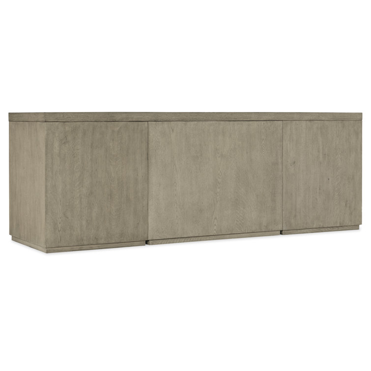 Linville Falls 84'' Gray Oak Home Office Credenza