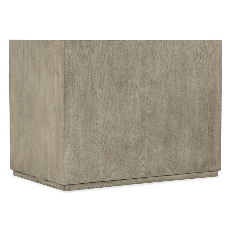 Gray Transitional 2-Drawer Lockable Lateral File Cabinet
