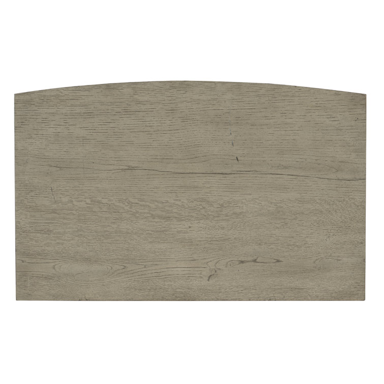 Gray Oak Transitional 3-Drawer Nightstand