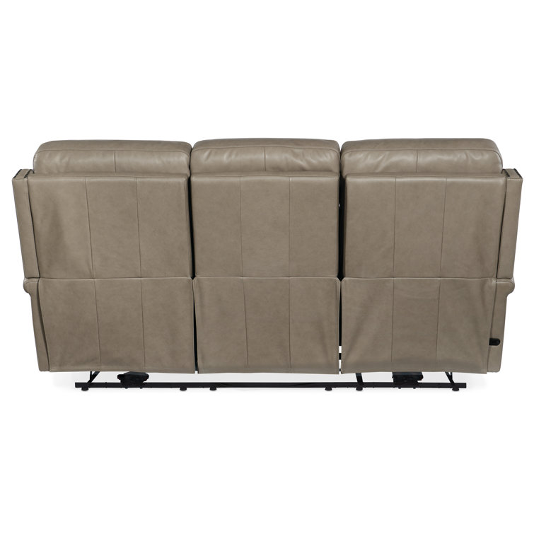 Vaughn Shattered Stone Top Grain Leather Power Reclining Sofa