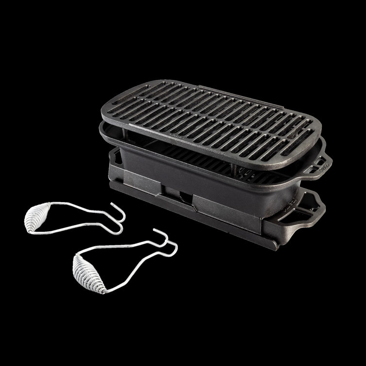 Lodge 21" Black Cast Iron Charcoal Grill