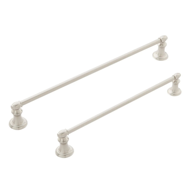 Beasley 24'' Polished Nickel Wall Mounted Towel Bar