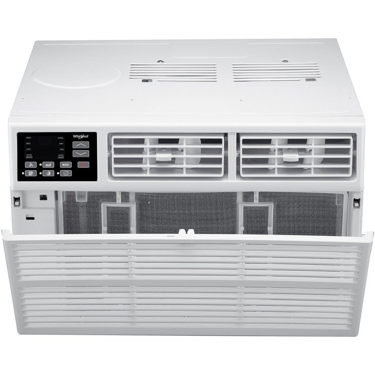 12,000 BTU White Window Air Conditioner with Remote Control