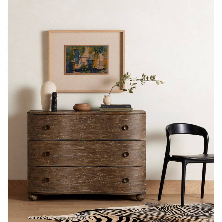Sonoma Butterscotch Leather Side Chair with Solid Ash Frame