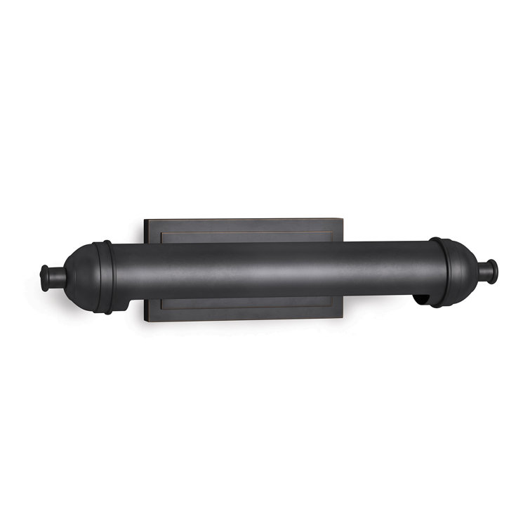 Devon 17.5" Oil Rubbed Bronze Dimmable 2-Light Picture Lamp