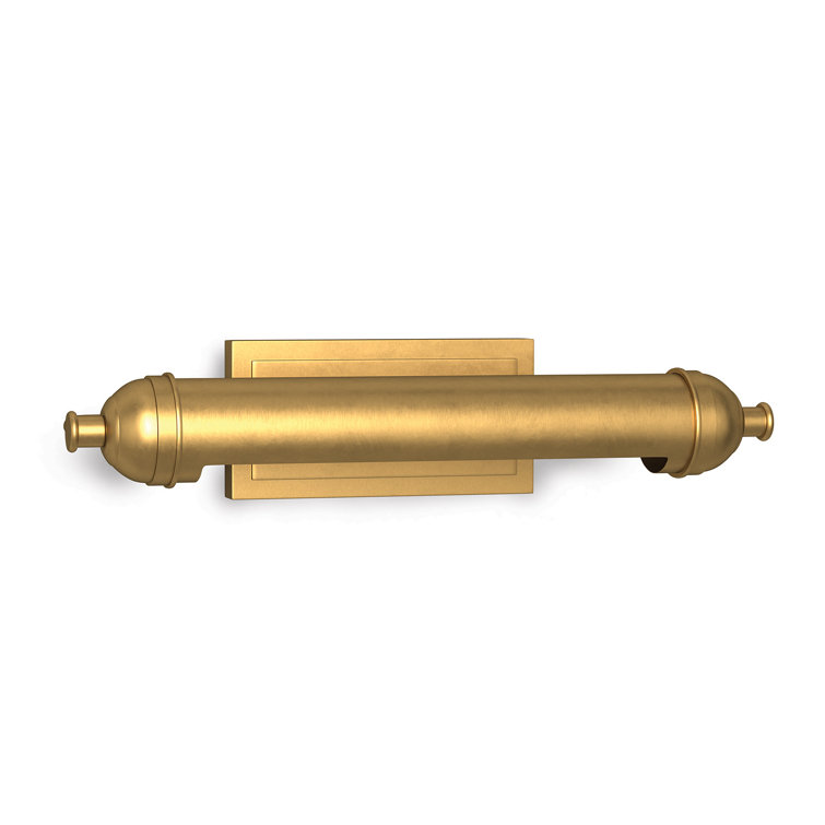 Natural Brass 2-Light Dimmable Picture Light
