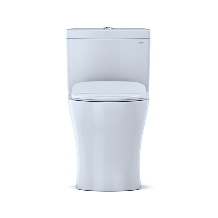 Aquia IV Cotton White Dual Flush One-Piece Toilet