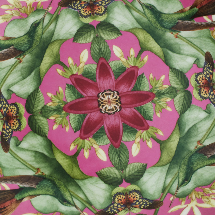 Wonderlust Pink Lotus Floral Porcelain Salad Plate