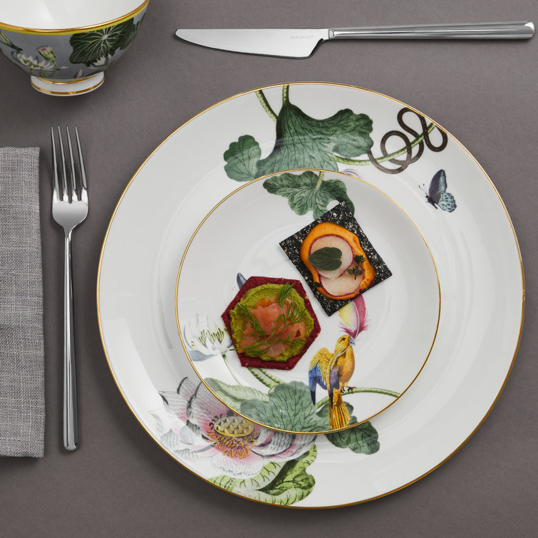 Exotic Amazonian Flora & Fauna 6.65" Porcelain Bread Plate
