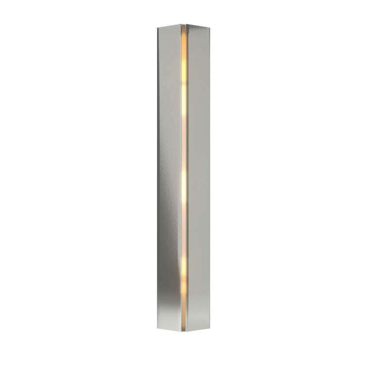 Natural Iron Gallery 3-Light Vanity Sconce with Blue Glass