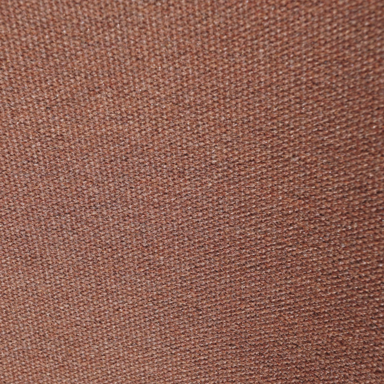 Haven Teak Outdoor Sectional with Rust Sunbrella Cushions