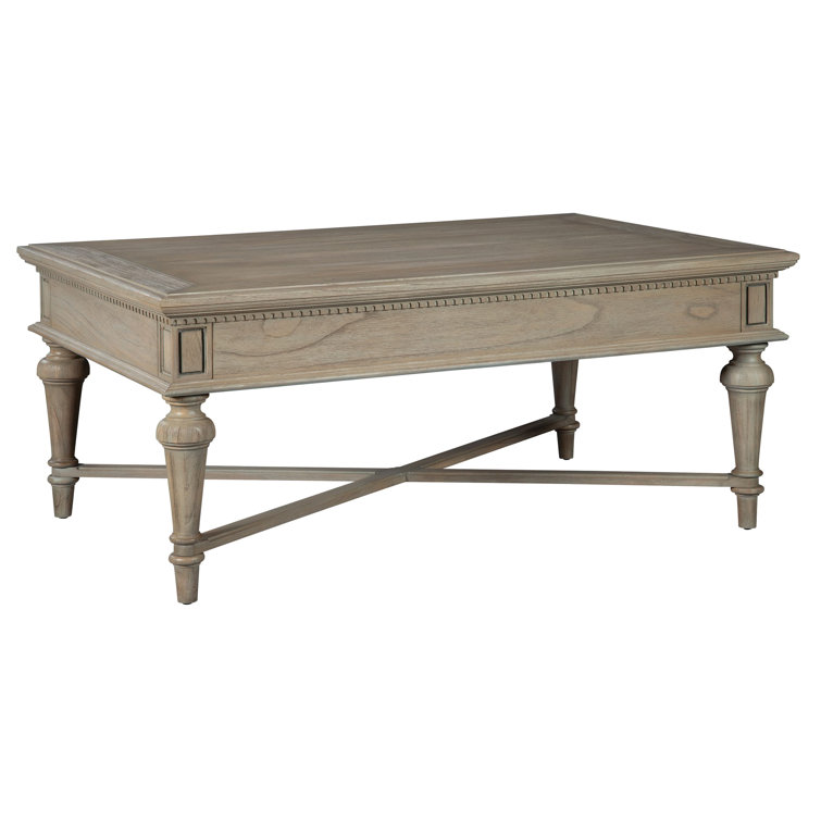 Traditional Black and Gray Rectangular Coffee Table with Storage