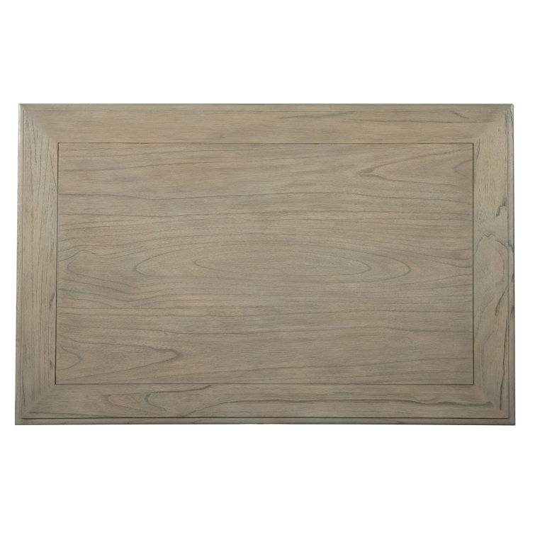 Traditional Black and Gray Rectangular Coffee Table with Storage