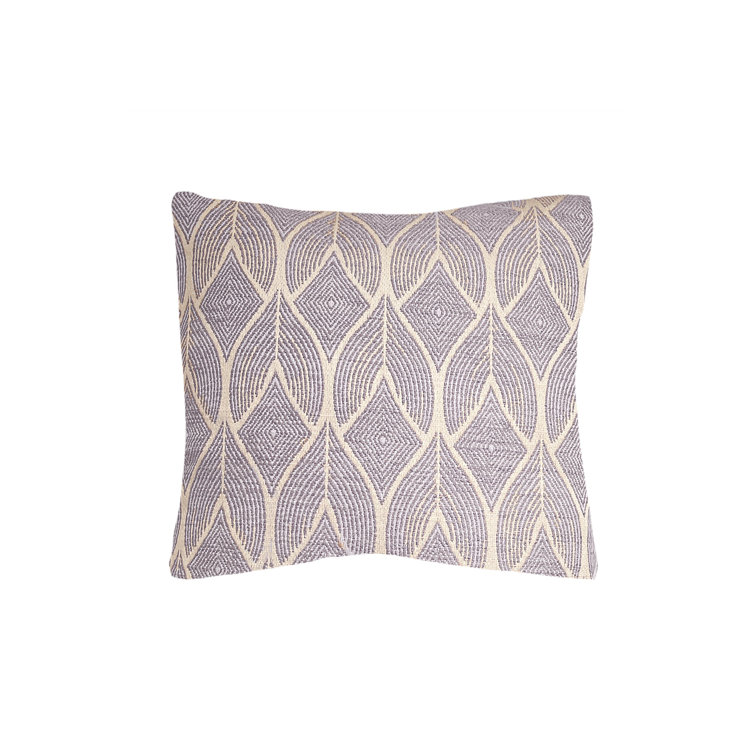 Indigo and Beige 24x24 Outdoor Acrylic Pillow