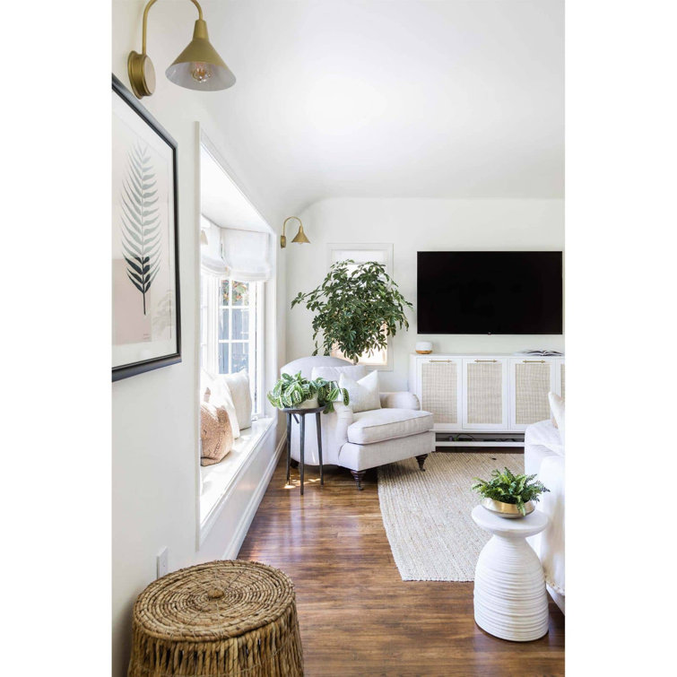Elegant Dublin 13" Natural Brass Dimmable Wall Sconce