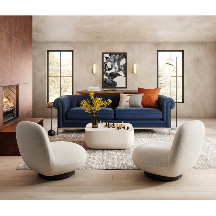 Mara Industrial Concrete Square Indoor/Outdoor Coffee Table