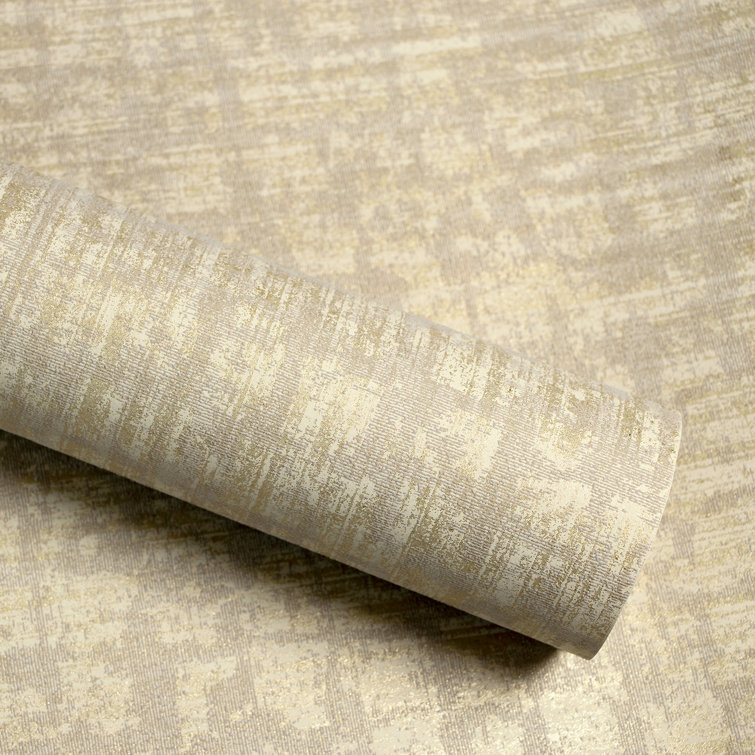 Adonea Zeus Gold Textured Metallic Non-Pasted Wallpaper Roll