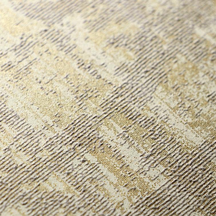 Adonea Zeus Gold Textured Metallic Non-Pasted Wallpaper Roll