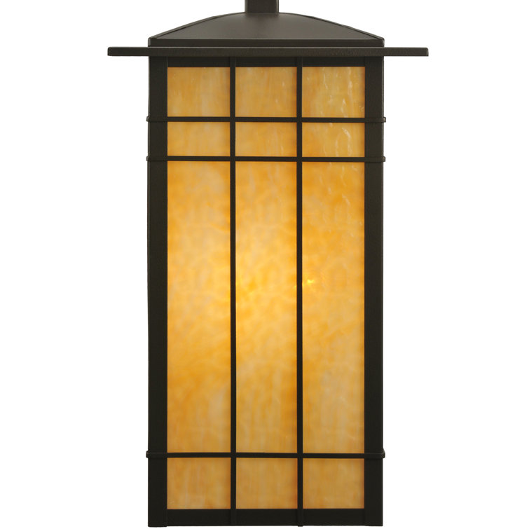 Bronze and Glass 4-Light Globe Pendant for Indoor/Outdoor
