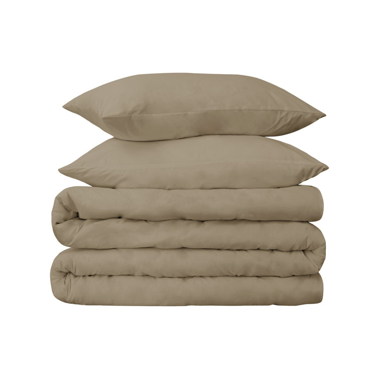 Linen King/California King Egyptian Cotton Duvet Cover Set