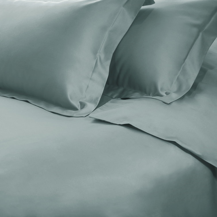 Teal Full/Queen 100% Egyptian Cotton Duvet Cover Set
