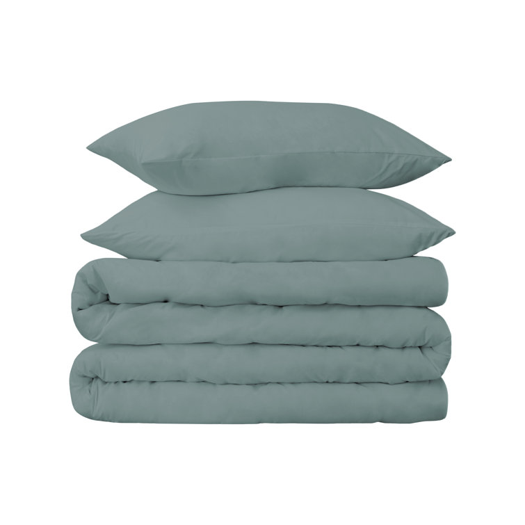 Teal Full/Queen 100% Egyptian Cotton Duvet Cover Set