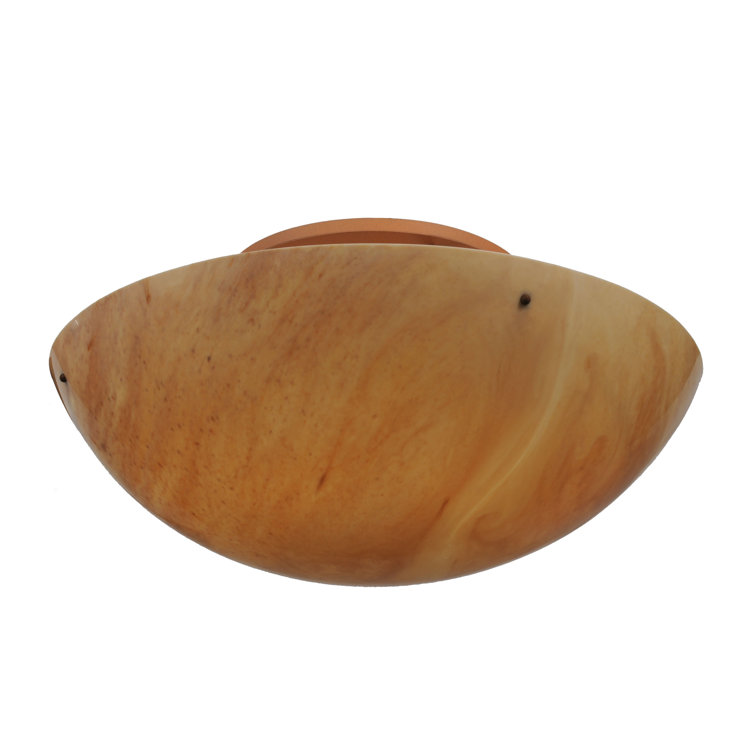 Artesia Earth Tone 48" LED Bowl Semi-Flush Mount
