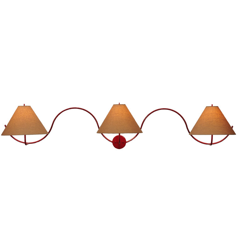 Bronze 3-Light Contemporary Wall Sconce